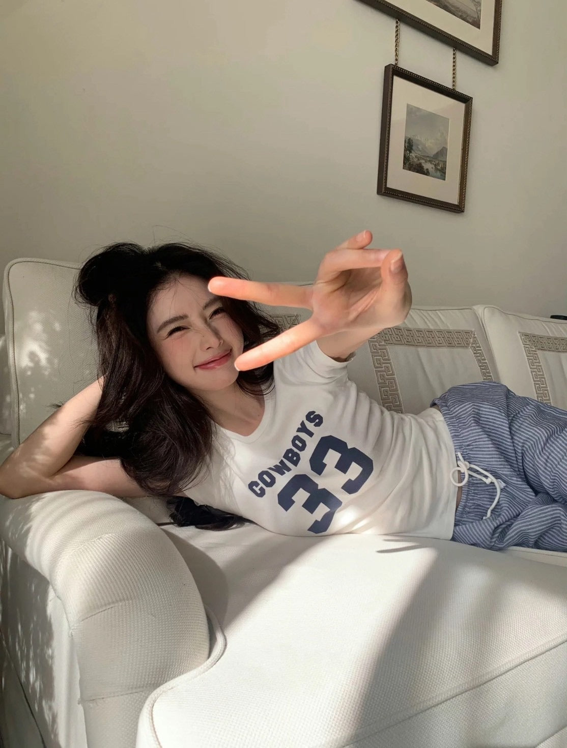 Brandy Melville ⭑ Hailie Cowboys 33 Top