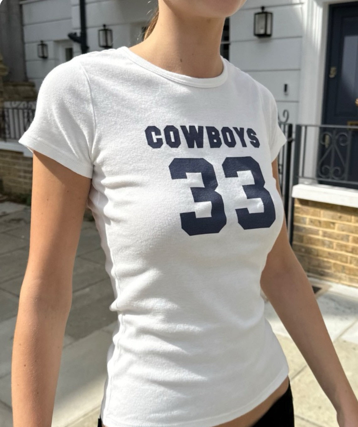 Brandy Melville ⭑ Hailie Cowboys 33 Top