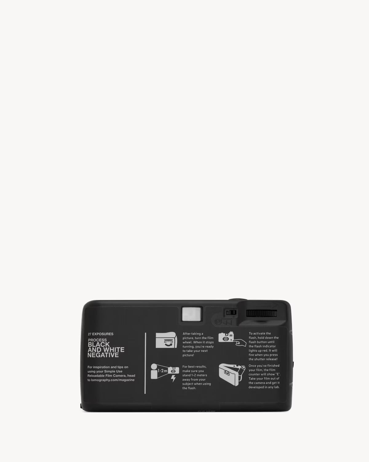 YSL ⭑ LOMOGRAPHY Apparel Photo Black