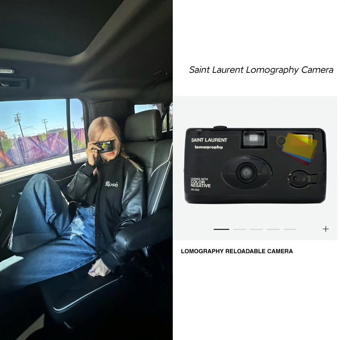 YSL ⭑ LOMOGRAPHY Apparel Photo Black