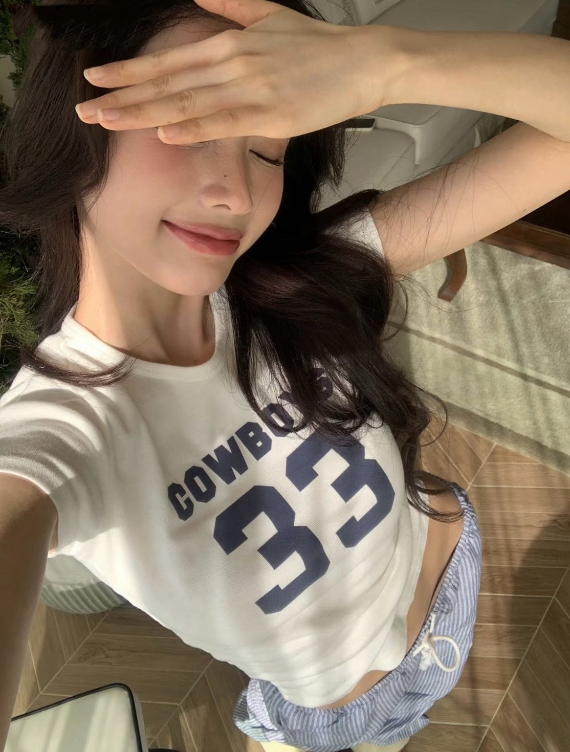 Brandy Melville ⭑ Hailie Cowboys 33 Top