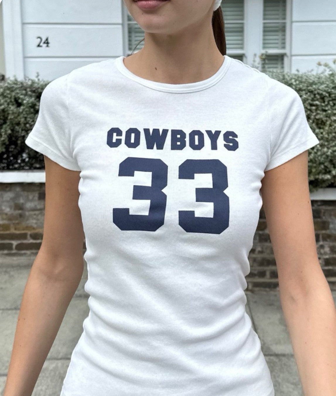 Brandy Melville ⭑ Hailie Cowboys 33 Top