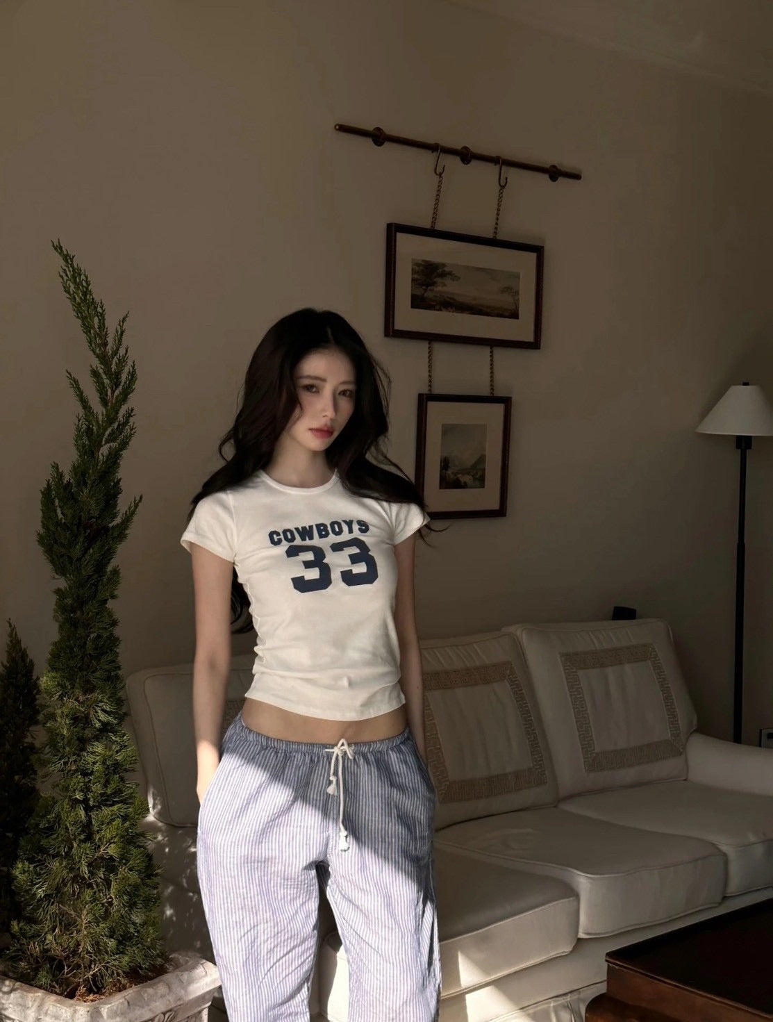 Brandy Melville ⭑ Hailie Cowboys 33 Top