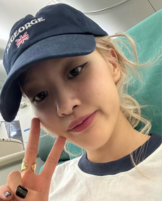 [ Rose Pick ] Brandy Melville ⭑ Katherine St.George Cap