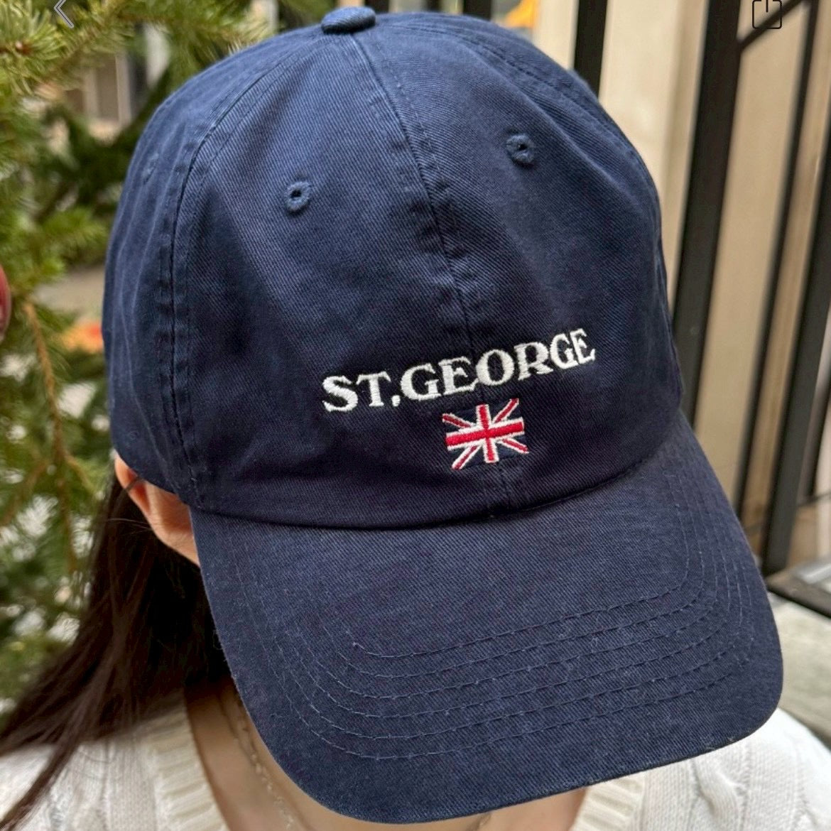 [ Rose Pick ] Brandy Melville ⭑ Katherine St.George Cap