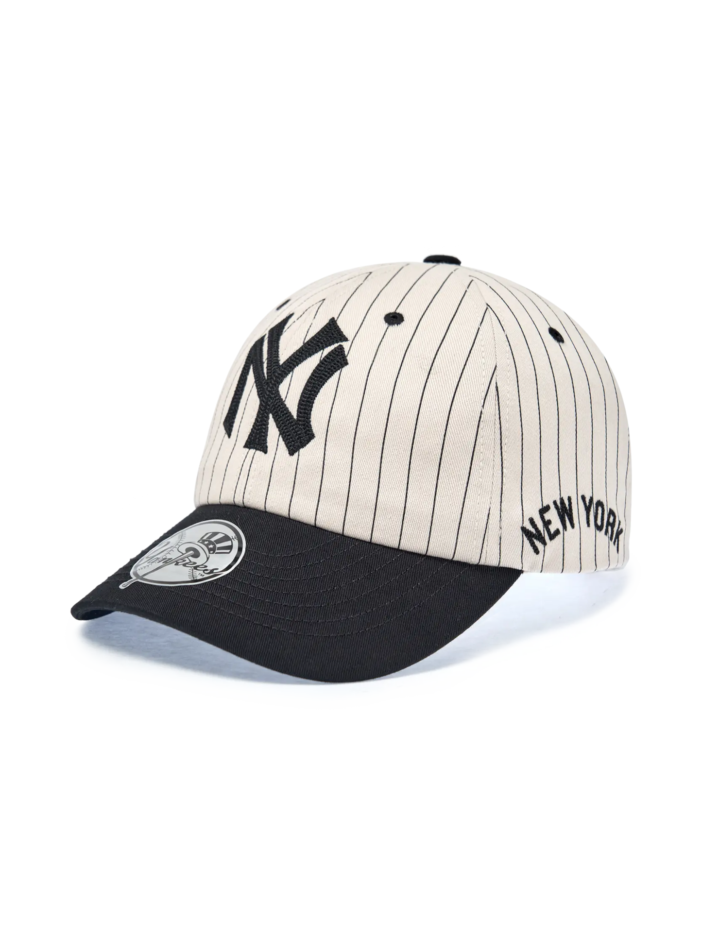 [Karina PICK] Signature Stripe Unstructured Ball Cap