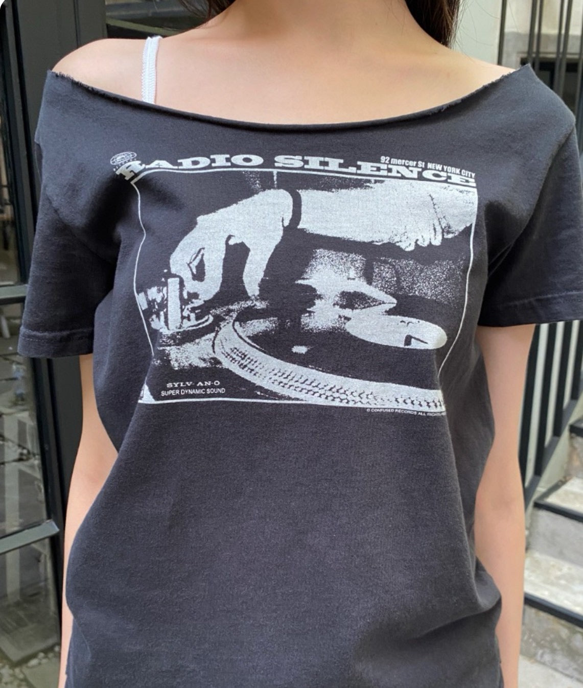 [ Rose Pick ] Brandy Melville ⭑ Robyn Radio Silence Top