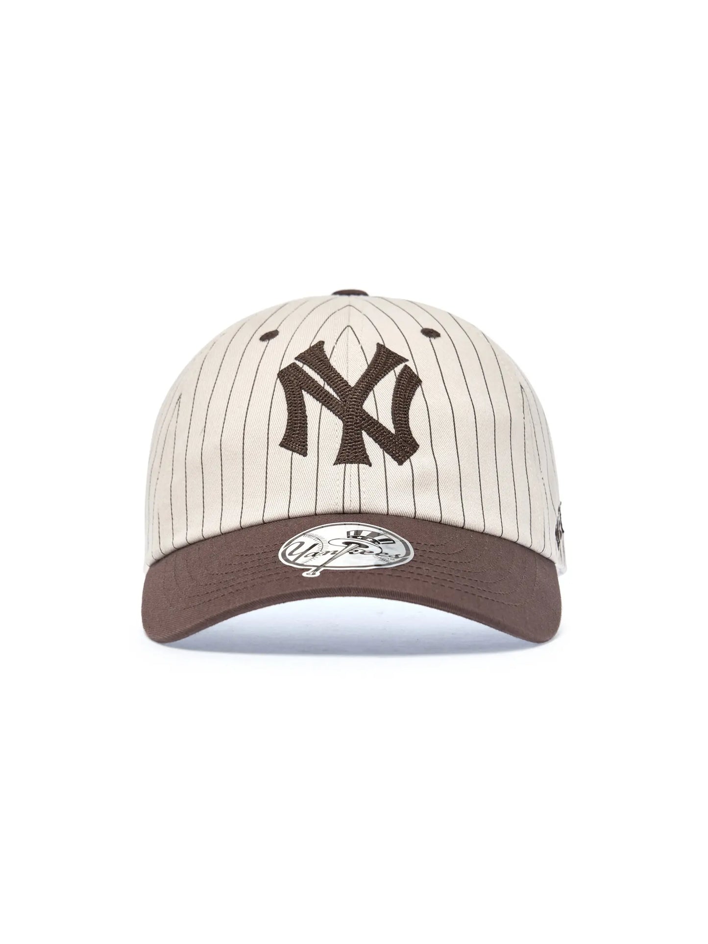 [Karina PICK] Signature Stripe Unstructured Ball Cap