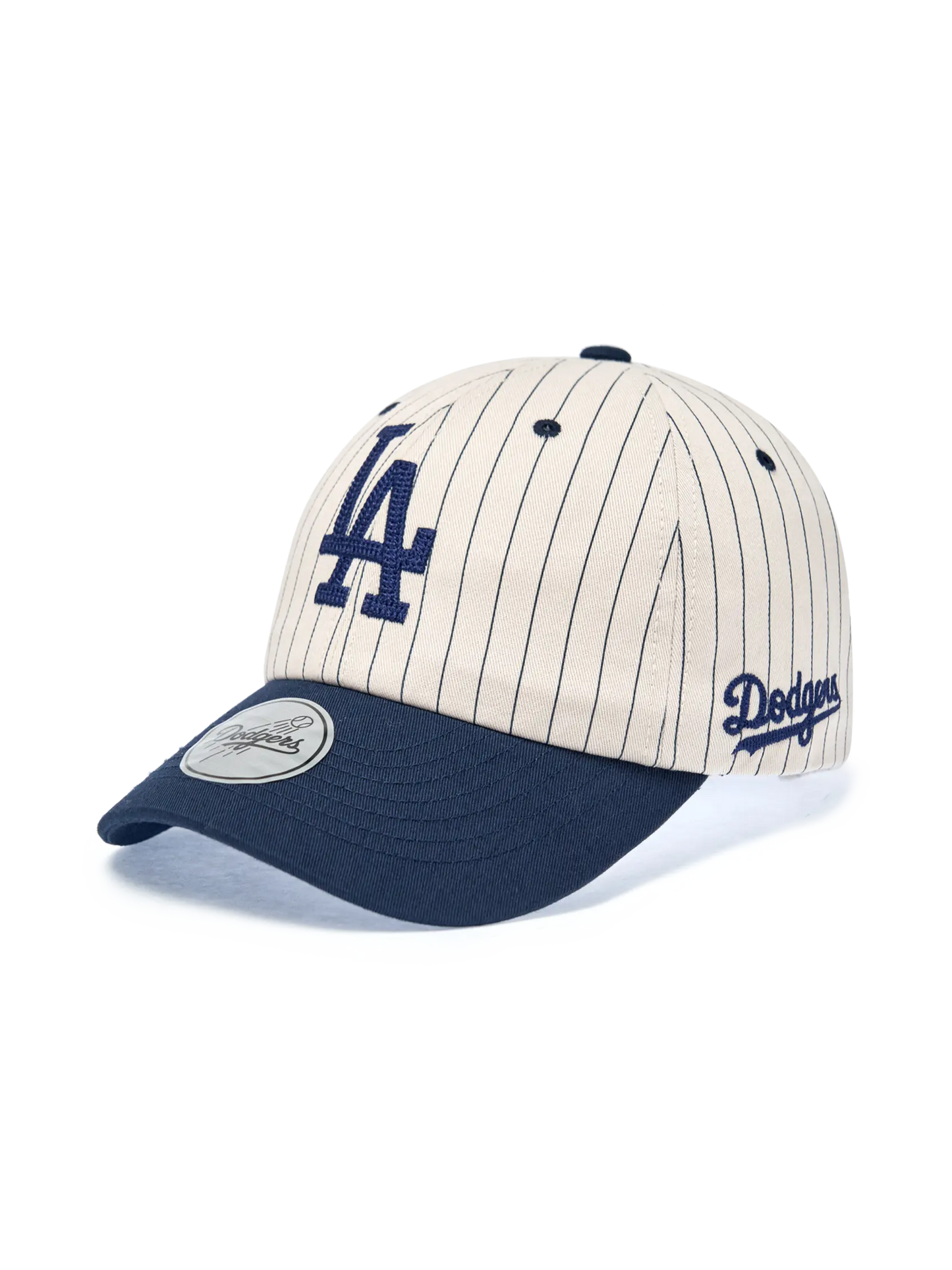 [Karina PICK] Signature Stripe Unstructured Ball Cap