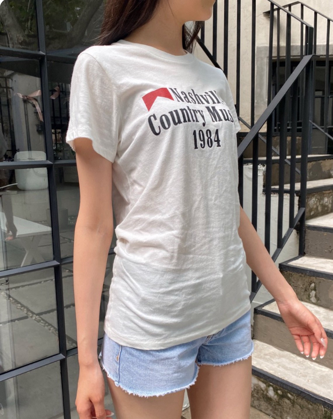 [ Nana Pick ] Brandy Melville ⭑ Chloe Nashville Country Music 1984 Top