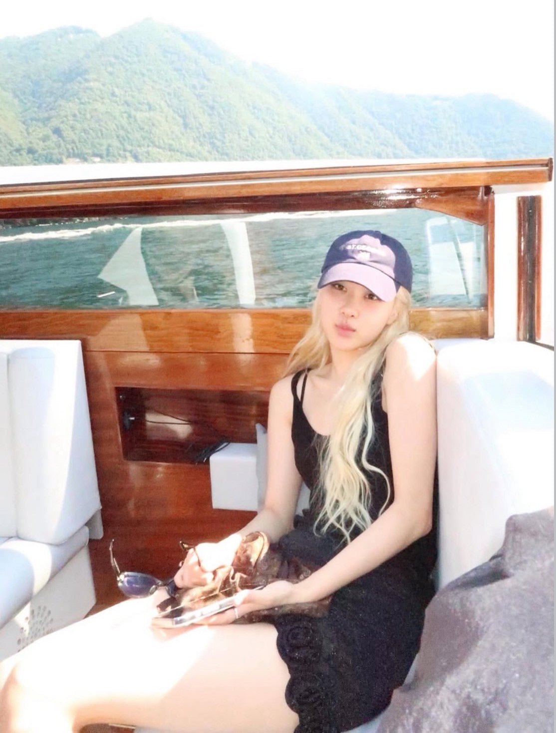 [ Rose Pick ] Brandy Melville ⭑ Katherine St.George Cap