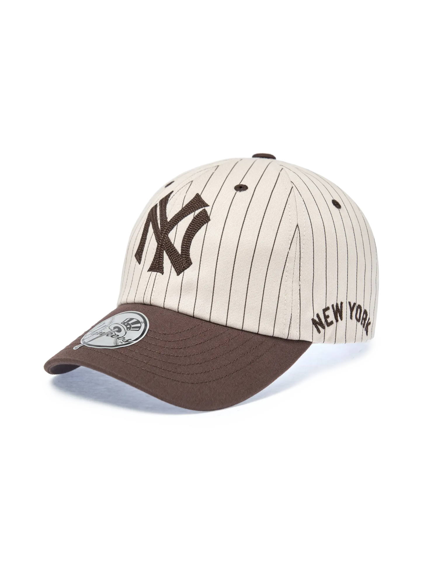 [Karina PICK] Signature Stripe Unstructured Ball Cap
