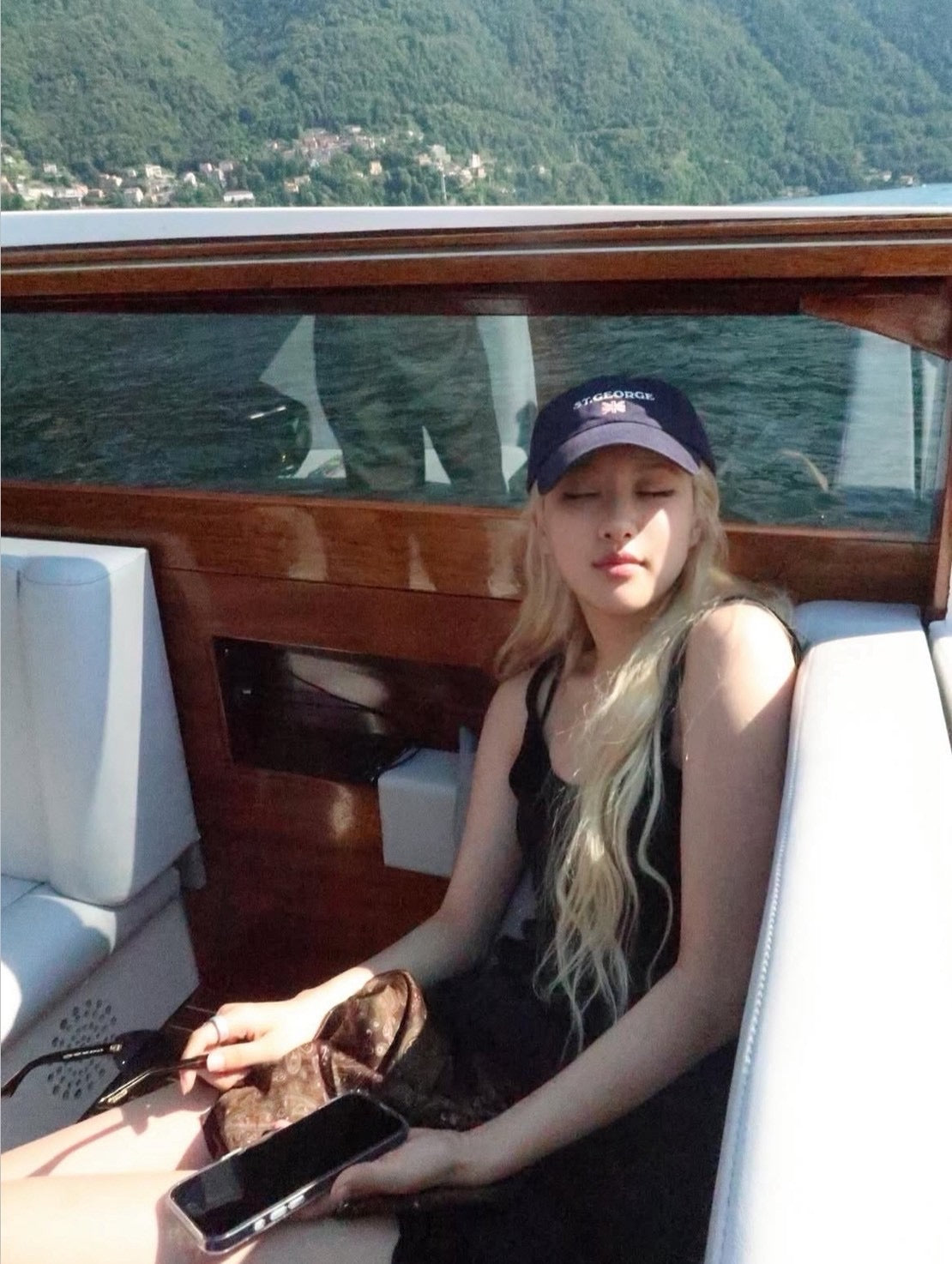 [ Rose Pick ] Brandy Melville ⭑ Katherine St.George Cap
